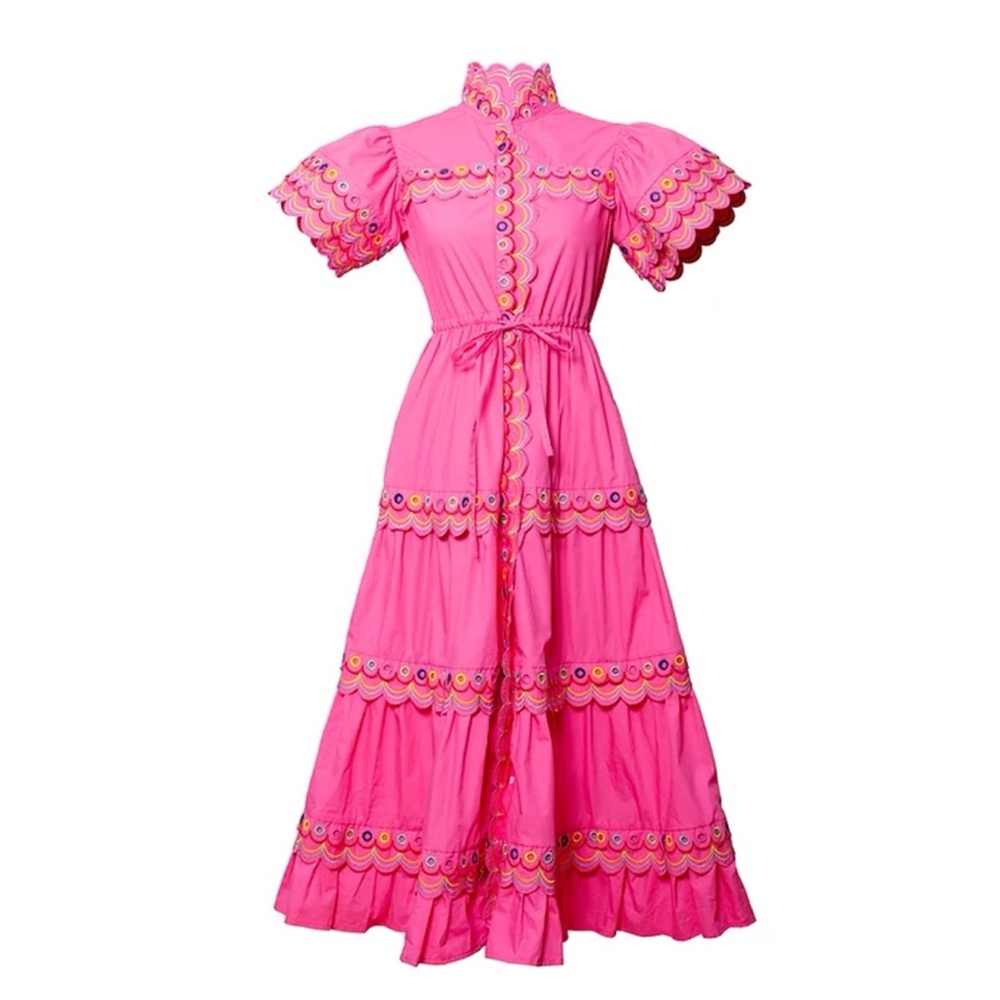 NWOT CeliaB Alvis Dress Fushia - XL